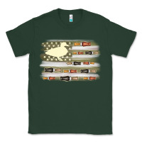 Sports Green duck hunter flag Classic Tee - MaliasSmallBusiness