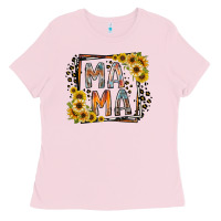 Bubblegum Pink mama western Ladies Tee - RacoonDesign