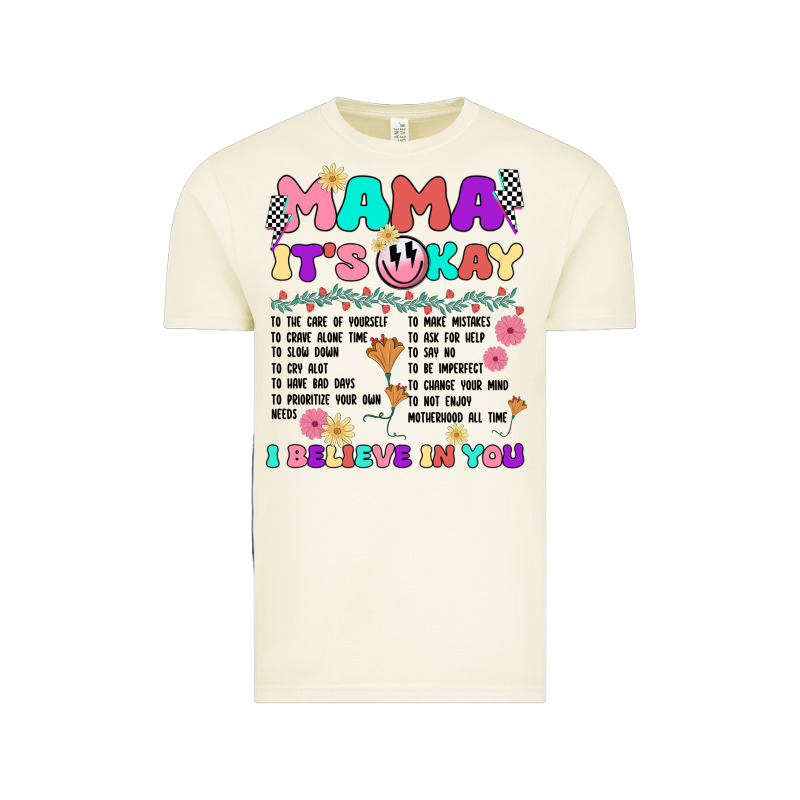 Mama It's Okay Vintage Tee by JahusDesignShop | Teevron