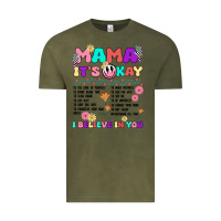 Vintage Olive mama it's okay Vintage Tee - JahusDesignShop