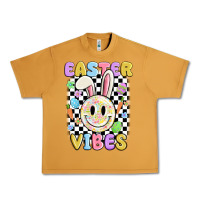 Peanut Butter easter vibes smiley face Urban Heavy Tee - MaliasSmallBusiness
