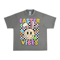 Tornado easter vibes smiley face Urban Heavy Tee - MaliasSmallBusiness