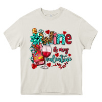 Cream wine is my valentine olivia Heavy Core Tee - OliviaCreatesArt