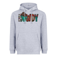 Heather Grey Western Howdy Gemstone Cowboy Hat Heavyweight Hoodie - HowdyJamesFarm