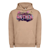 Pigment Burro Most loved mother Mother's Day Urban Hoodie - FaDigitalArtStudio