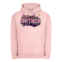 Pigment Salmon Most loved mother Mother's Day Urban Hoodie - FaDigitalArtStudio