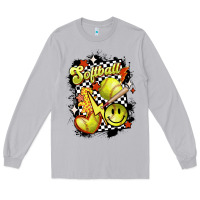 Moon Dust vintage softball Long Sleeve Tee - MaliasSmallBusiness