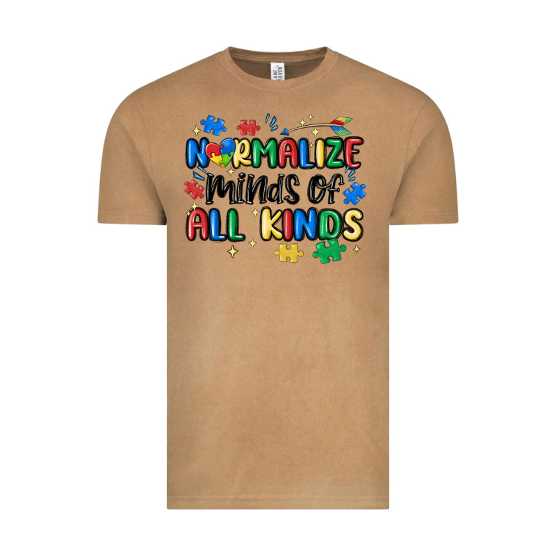 Normalize Minds Of All Kinds Vintage Tee by MaliasSmallBusiness | Teevron