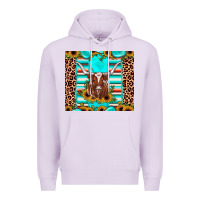 Lilac texas longhorn sunflower gemstone Premium Hoodie - JahusDesignShop