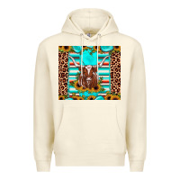 Sandshell texas longhorn sunflower gemstone Premium Hoodie - JahusDesignShop