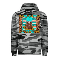 Slate Camo texas longhorn sunflower gemstone Premium Hoodie - JahusDesignShop