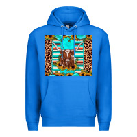 True Royal texas longhorn sunflower gemstone Premium Hoodie - JahusDesignShop