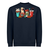 Navy dog mama golden retriever Heavyweight Sweatshirt - MaliasSmallBusiness