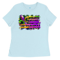 Mardi Gras Flag Ladies Tee | Teevron
