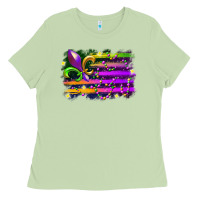 Matcha mardi gras flag Ladies Tee - RacoonDesign