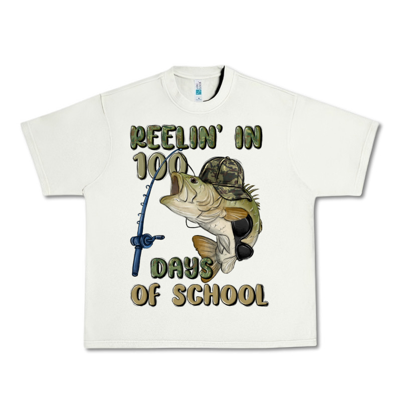 Reelin' In 100 Days Of School Urban Heavy Tee by MaliasSmallBusiness | Teevron