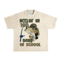 Sandshell reelin' in 100 days of school Urban Heavy Tee - MaliasSmallBusiness