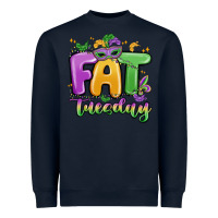 Navy fat tuesday Heavyweight Sweatshirt - MaliasSmallBusiness