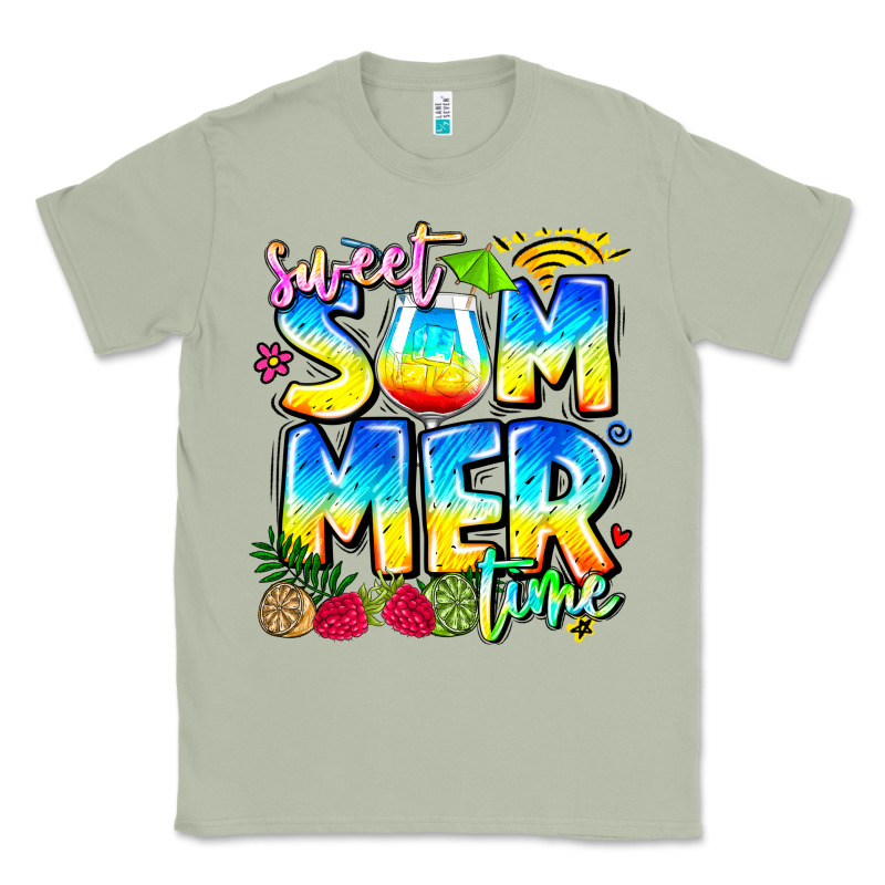 Summer Time Classic Tee by CowhideDigitalArt | Teevron