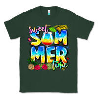 Sports Green summer time Classic Tee - CowhideDigitalArt