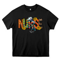 Black nurse western Heavy Core Tee - RacoonDesign