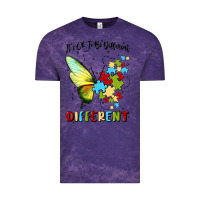 Cloud Purple it's ok to be different Vintage Tee - MaliasSmallBusiness