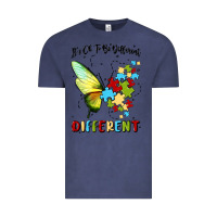 Vintage Denim it's ok to be different Vintage Tee - MaliasSmallBusiness
