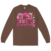 Chestnut kisses cowboys martinis Long Sleeve Tee - NancyCooperArtShop