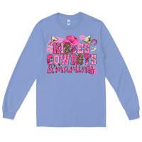 Colony Blue kisses cowboys martinis Long Sleeve Tee - NancyCooperArtShop