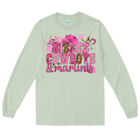 Matcha kisses cowboys martinis Long Sleeve Tee - NancyCooperArtShop