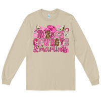 Mushroom kisses cowboys martinis Long Sleeve Tee - NancyCooperArtShop