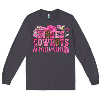 Smoke kisses cowboys martinis Long Sleeve Tee - NancyCooperArtShop