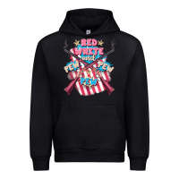 Black Red white and pew pew pew Urban Hoodie - FaDigitalArtStudio