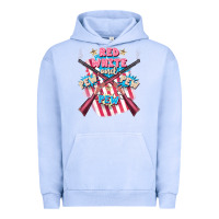 Pigment Grape Ice Red white and pew pew pew Urban Hoodie - FaDigitalArtStudio