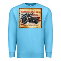 Ocean Blue old indians never die Premium Sweatshirt - TumblerDesignByShophia
