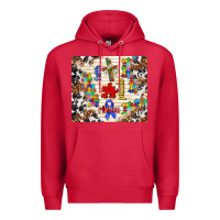 Cardinal faith puzzle ribbon Premium Hoodie - TumblerDesignByShophia