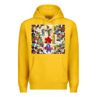 Lemon faith puzzle ribbon Premium Hoodie - TumblerDesignByShophia