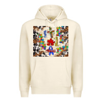 Tofu faith puzzle ribbon Premium Hoodie - TumblerDesignByShophia