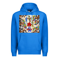 True Royal faith puzzle ribbon Premium Hoodie - TumblerDesignByShophia