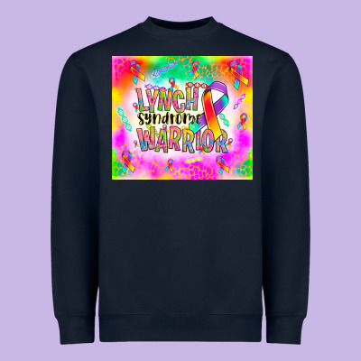 Lynch Stndrome Warrior Heavyweight Sweatshirt Designed By Nancycooperartshop