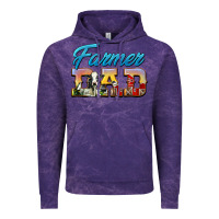 Cloud Purple Western Farmer Dad Vintage Hoodie - LillyAllenDesigns