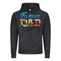 Vintage Black Western Farmer Dad Vintage Hoodie - LillyAllenDesigns
