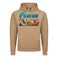Vintage Coffee Western Farmer Dad Vintage Hoodie - LillyAllenDesigns