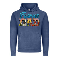 Vintage Denim Western Farmer Dad Vintage Hoodie - LillyAllenDesigns