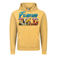 Vintage Mustard Western Farmer Dad Vintage Hoodie - LillyAllenDesigns