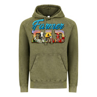 Vintage Olive Western Farmer Dad Vintage Hoodie - LillyAllenDesigns