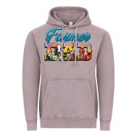 Vintage Zinc Western Farmer Dad Vintage Hoodie - LillyAllenDesigns
