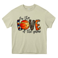 Mossy for the love of the game basketball Heavy Core Tee - CowhideDigitalArt