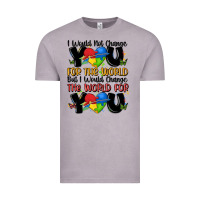Vintage Zinc ı would not change you autism Vintage Tee - MaliasSmallBusiness