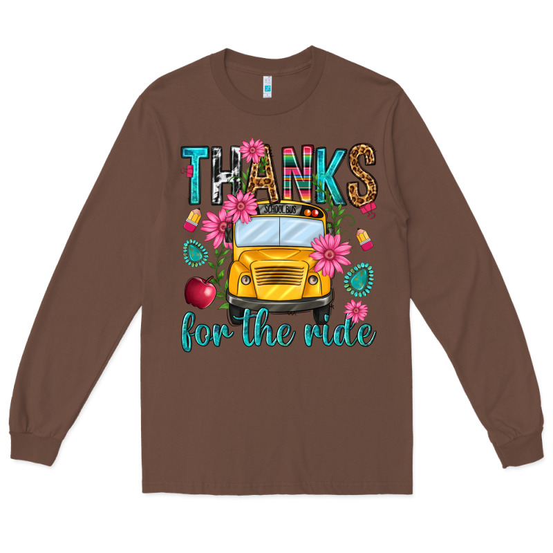 Thanks For The Ride Long Sleeve Tee by NancyCooperArtShop | Teevron